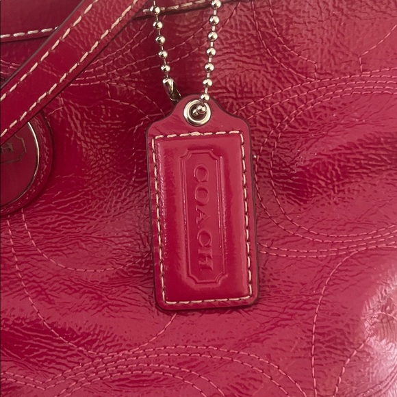 Coach signature patent leather, vintage - Picture 3 of 8